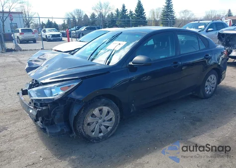 2018 Kia Rio Lx из США, поврежденный, VIN 3KPA24AB6JE061092